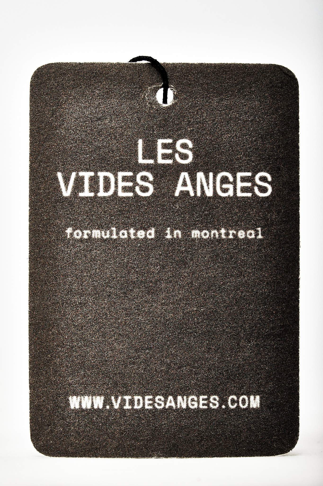 Fête de Coco Fragrance Card - Les Vides Anges coconut air freshener wood lemon